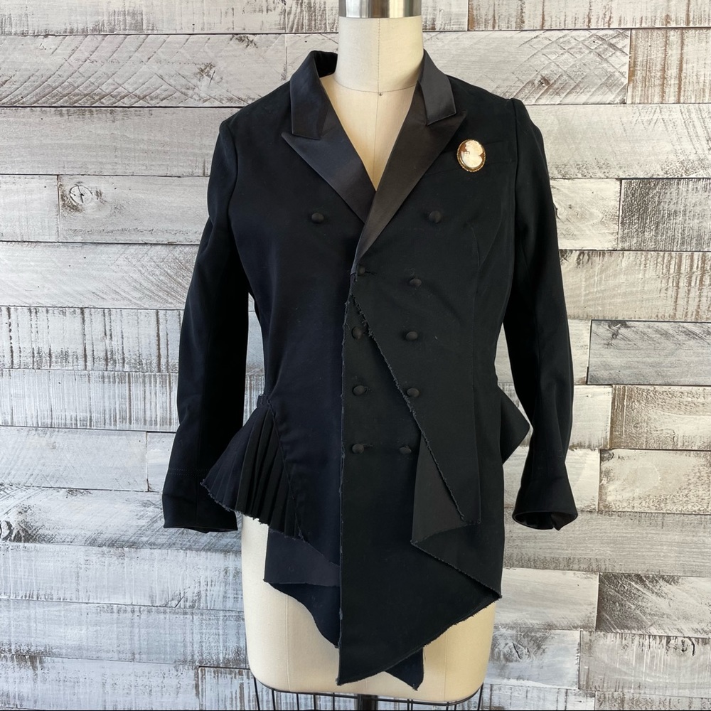 Balenciaga Vintage Funky Black Jacket size small European 42